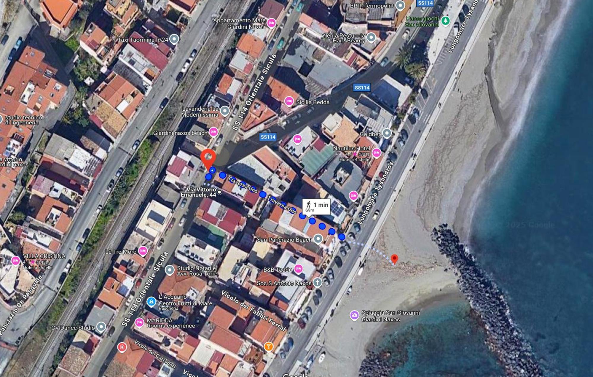 I Barcaioli Bed & Breakfast Giardini Naxos Exterior photo